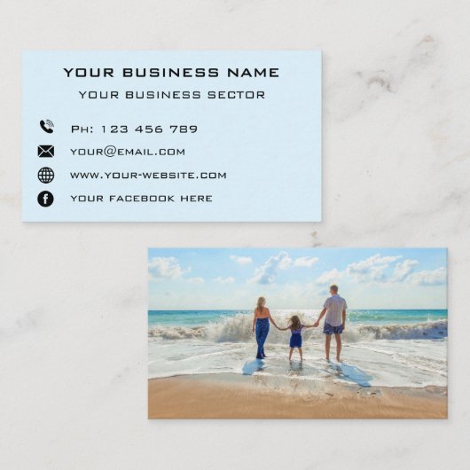 パーソナライズされたカスタムBusiness Card 名刺 (正面/裏面)