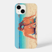 パーソナライズされたカスタムiPhoneケース iPhoneケース (裏面)