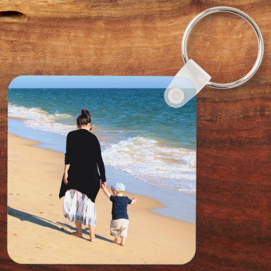 パーソナライズされたカスタムKeychain Keychain キーホルダー (裏面)