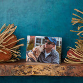 パーソナライズされたカスタムPet Dog Photo Create your own フォトプラーク (側面)