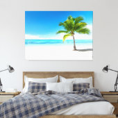 パーソナライズされたカスタムPhoto Canvas Print キャンバスプリント (インサイチュ (寝室))