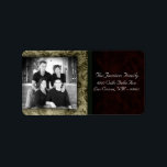 パーソナライズされたカスタムPhoto Christmas Mailing Label ラベル<br><div class="desc">この。75"x2.25インチのサイズのシックとパーソナライズされたトレンディーのスティックモダンオン差出人住所ラベルはトレンディーとシックの両方である。これらは、エッジのフルブリードフルカラー印刷テクノロジへのプリントを使用してAvery®ラベルに印刷される。8.5インチx 11インチの用紙に印刷され食べ物を与え、再書き込み可能で再印刷可能。Avery® Microsoft® Wordテンプレートとの互換性お客様の最も多くのフォーマル招待状とイベントの発表に最適。私たちはzazzle店でこのデザインに専念する全体の行を持っている*デザインコレクションのメニュータブの下に招待状(5x7)、戻りラベル、郵送ラベル、封筒用シール、郵便切手、カップケーキピック、ウォーターボトルラッパー、ハーシーの1.55 oz.大きなバーラッパー、ハーシーのミニチュアバッグラッパー、電子レンジのポップコーンアドバイスラッパー、書き込み可能座席表、グッズバッグトッパー、FLATサンキューカード(4x5)、HAPPEDサンキューカード(4x5)、メッセージカード、メニューカード、ミントマッチブック、棒つきキャンデーカバー、ブックマーク、ビンゴカードマーカー、ビンゴカード呼び出しシート、書き込み可能カード(4x5)、など。</div>