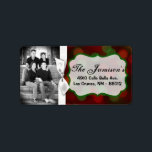 パーソナライズされたカスタムPhoto Christmas Mailing Label ラベル<br><div class="desc">この。75"x2.25インチのサイズのシックとパーソナライズされたトレンディーのスティックモダンオン差出人住所ラベルはトレンディーとシックの両方である。これらは、エッジのフルブリードフルカラー印刷テクノロジへのプリントを使用してAvery®ラベルに印刷される。8.5インチx 11インチの用紙に印刷され食べ物を与え、再書き込み可能で再印刷可能。Avery® Microsoft® Wordテンプレートとの互換性お客様の最も多くのフォーマル招待状とイベントの発表に最適。私たちはzazzle店でこのデザインに専念する全体の行を持っている*デザインコレクションのメニュータブの下に招待状(5x7)、戻りラベル、郵送ラベル、封筒用シール、郵便切手、カップケーキピック、ウォーターボトルラッパー、ハーシーの1.55 oz.大きなバーラッパー、ハーシーのミニチュアバッグラッパー、電子レンジのポップコーンアドバイスラッパー、書き込み可能座席表、グッズバッグトッパー、FLATサンキューカード(4x5)、HAPPEDサンキューカード(4x5)、メッセージカード、メニューカード、ミントマッチブック、棒つきキャンデーカバー、ブックマーク、ビンゴカードマーカー、ビンゴカード呼び出しシート、書き込み可能カード(4x5)、など。</div>