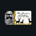 パーソナライズされたカスタムPhoto Christmas Mailing Label ラベル<br><div class="desc">この。75"x2.25インチのサイズのシックとパーソナライズされたトレンディーのスティックモダンオン差出人住所ラベルはトレンディーとシックの両方である。これらは、エッジのフルブリードフルカラー印刷テクノロジへのプリントを使用してAvery®ラベルに印刷される。8.5インチx 11インチの用紙に印刷され食べ物を与え、再書き込み可能で再印刷可能。Avery® Microsoft® Wordテンプレートとの互換性お客様の最も多くのフォーマル招待状とイベントの発表に最適。私たちはzazzle店でこのデザインに専念する全体の行を持っている*デザインコレクションのメニュータブの下に招待状(5x7)、戻りラベル、郵送ラベル、封筒用シール、郵便切手、カップケーキピック、ウォーターボトルラッパー、ハーシーの1.55 oz.大きなバーラッパー、ハーシーのミニチュアバッグラッパー、電子レンジのポップコーンアドバイスラッパー、書き込み可能座席表、グッズバッグトッパー、FLATサンキューカード(4x5)、HAPPEDサンキューカード(4x5)、メッセージカード、メニューカード、ミントマッチブック、棒つきキャンデーカバー、ブックマーク、ビンゴカードマーカー、ビンゴカード呼び出しシート、書き込み可能カード(4x5)、など。</div>