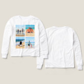 パーソナライズされたカスタムPhoto Collage (デザイン 正面＆背面)