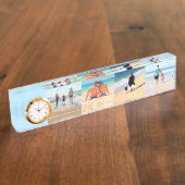 パーソナライズされたカスタムPhoto Collage Deskプレート デスクネームプレート (側面)