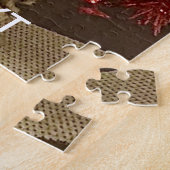 パーソナライズされたカスタムPhoto Petポートレートジグソープズ ジグソーパズル (側面)