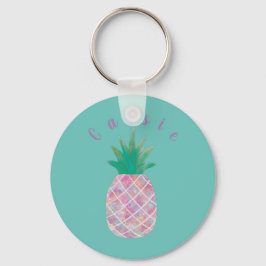 パーソナライズされたカスタムPineapple Keychain キーホルダー