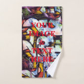 パーソナライズされたカスタムYour Own写真&文字ハンドトウ ハンドタオル (ハンドタオル)