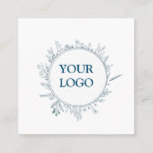 パーソナライズされたカスタムYour Own Logo Square Business スクエア名刺 (正面)