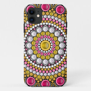 パーソナライズされたカスタムYour Own Photo & Mandala iPhone 11 ケース