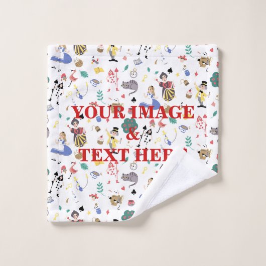 パーソナライズされたカスタムYour Own Photo Wash Cloth ウォッシュタオル (ウォッシュタオル)