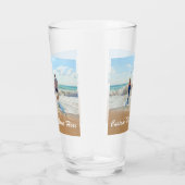 パーソナライズされたカスタムYour Photo and文字 タンブラーグラス (右)