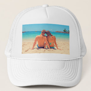 パーソナライズされたカスタムYour Photo Trucker Hat キャップ