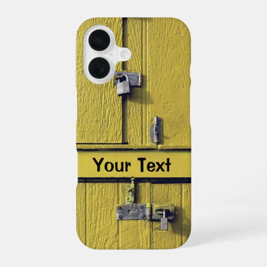 パーソナライズされたカッコいいユニークMonogram素晴らし Gift iPhone 16ケース (裏面)