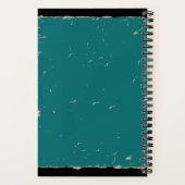 パーソナライズされたカッコいい料理長レシピ男性へ本 ノートブック (裏面)