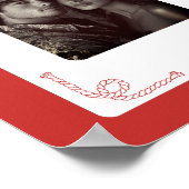 パーソナライズされたカップルウェスタン遊ズのカードギフト ポスター (角)