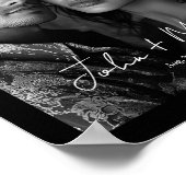 パーソナライズされたカップルポスタープリントモダンミニマル ポスター (角)