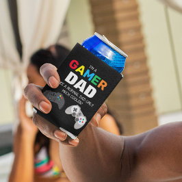 パーソナライズされたカラフルおもしろいパパ 缶クーラー