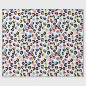 パーソナライズされたカラフルアニマルプリント包み紙 ラッピングペーパー (フラット)