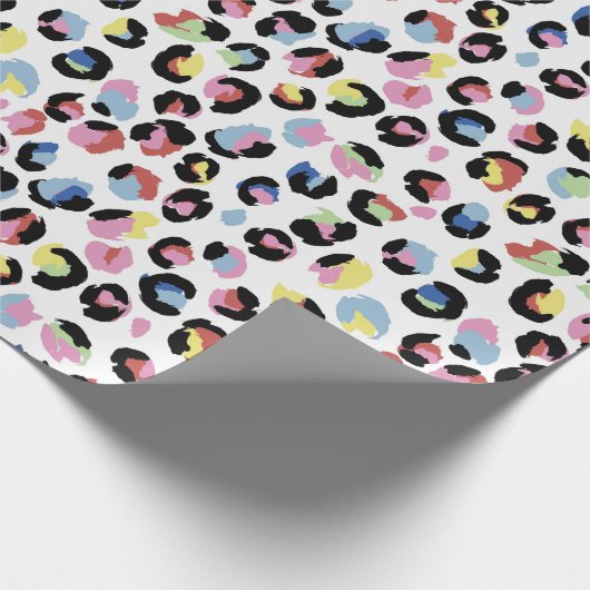 パーソナライズされたカラフルアニマルプリント包み紙 ラッピングペーパー (角)