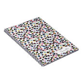 パーソナライズされたカラフルアニマルプリント ノートブック (右側)