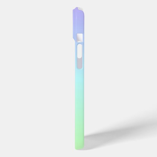 パーソナライズされたカラフルエレガントRainbow Brownスクリプト Case-Mate iPhoneケース (裏面 / 左)