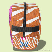 パーソナライズされたカラフルオレンジの背景バタフライ ドップキット