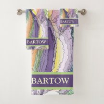 パーソナライズされたカラフルタオル