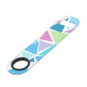 パーソナライズされたカラフルボトル スピード栓抜き (裏面アングル)