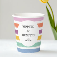 パーソナライズされたカラフルモダンイースター卵狩りパーティー