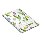 パーソナライズされたカラフルモダン口 ノートブック (右側)