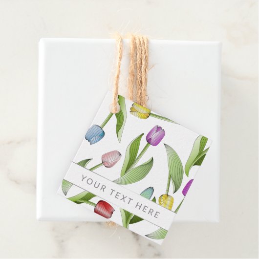 パーソナライズされたカラフルモダン口 フェイバータグ (インサイチュ)