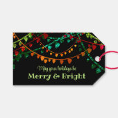 パーソナライズされたカラフルユニークおもしろい ギフトタグ (正面(横))