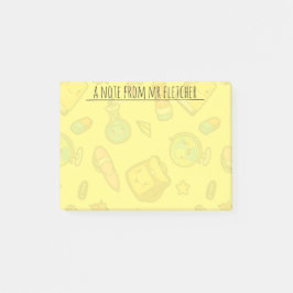 パーソナライズされたカラフル用品パターン ポストイット