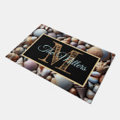 パーソナライズされたカラフル ドアマット (アングル)