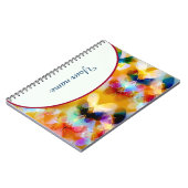 パーソナライズされたカラフル ノートブック (左側)