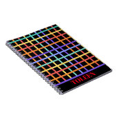 パーソナライズされたカラフル ノートブック (右側)