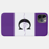 パーソナライズされたカラーブロック Case-Mate iPhoneケース (裏面(横))