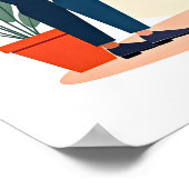 パーソナライズされたカード – 仕事仲間のお別れ ポスター (角)