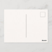 パーソナライズされたカード – 仕事仲間のお別れ ポストカード (裏面)