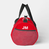 パーソナライズされたカーリング ダッフルバッグ (右)