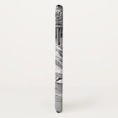 パーソナライズされたガーリーバラ金ゴールドグリッター名 Case-Mate iPhoneケース (裏面/右)