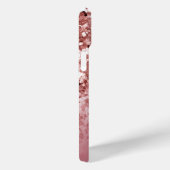 パーソナライズされたガーリーバラ金ゴールドグリッター Case-Mate iPhoneケース (裏面 / 右)