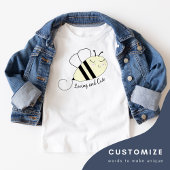 パーソナライズされたキッズビー Tシャツ