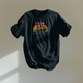 パーソナライズされたキッズブラッククルーズ船ファミリー Tシャツ