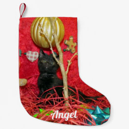 パーソナライズされたキムバのクリスマスストッキング スモールクリスマスストッキング