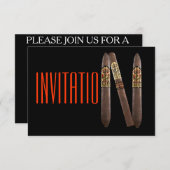 パーソナライズされたキューバハバナ招待状 招待状 (正面/裏面)