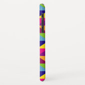 パーソナライズされたキルテカラフルィッドルック三角形 Case-Mate iPhoneケース (裏面/左)