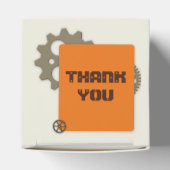 パーソナライズされたギア卒業写真ありがとう フェイバーボックス (上部)